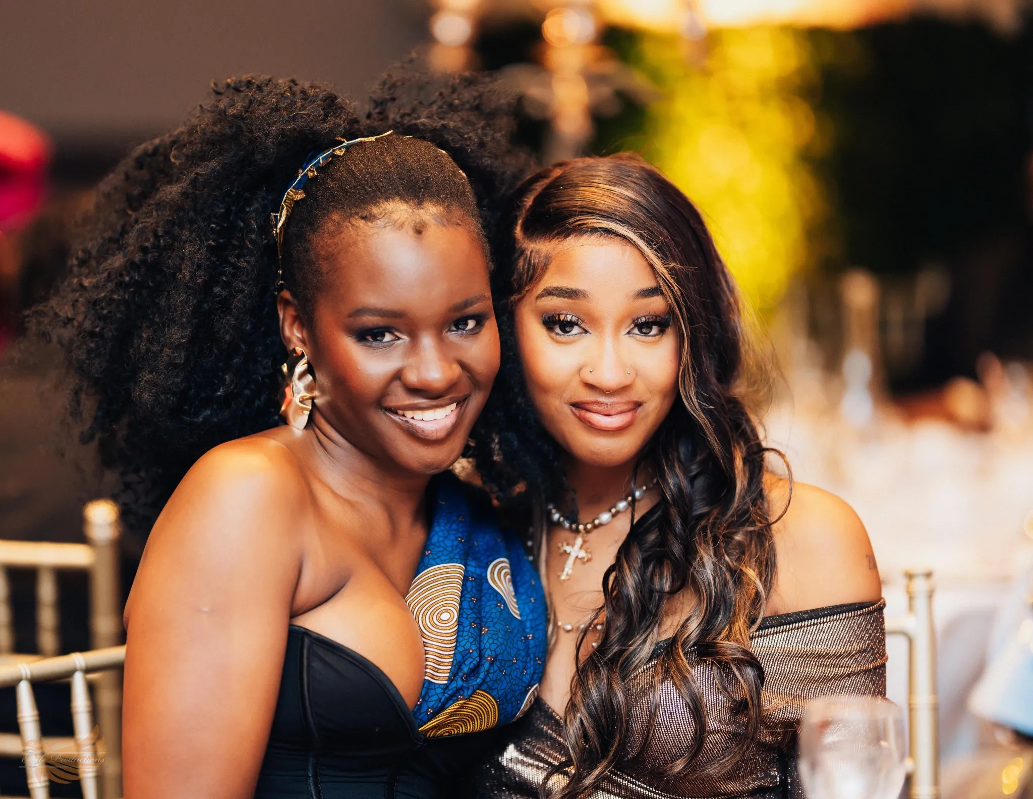 Eagle Productions Events Corporate Two Women Smiling Gala