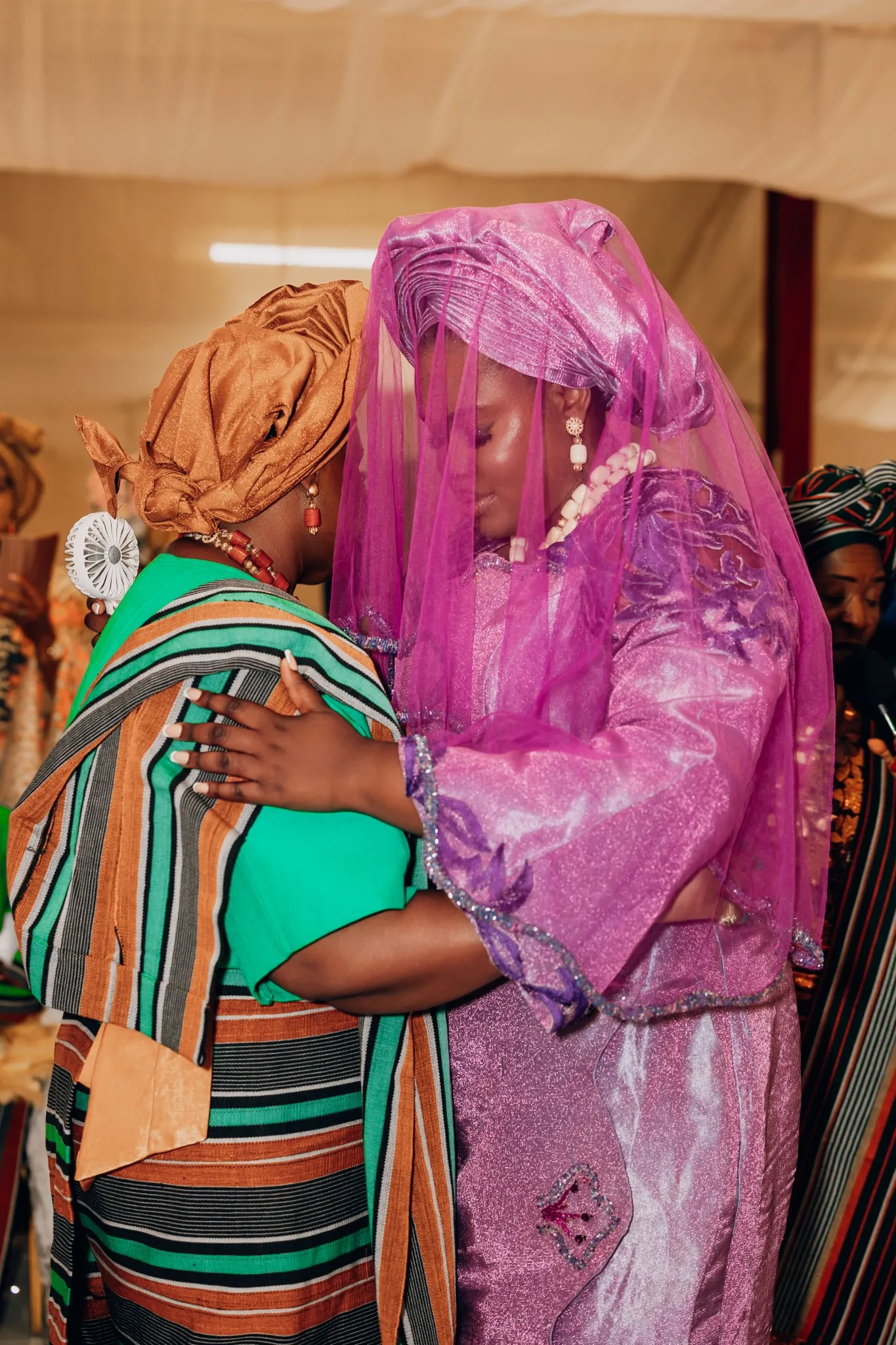 Eagle Productions Weddings Engagements Women Colorful African Headwraps